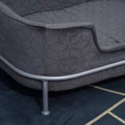 PawHut Hondenbank Met Rugleuning Huisdierenbank Met Metalen Poten Hondenbed Kattenbank D04-157 -Huisdierbenodigdheden Korting 1200x1200 3306