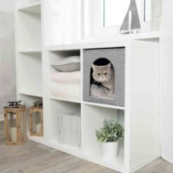 Trixie Kattenmand Iglo Ella Grijs - 33X33X37 CM 14 Trixie Kattenmand Iglo Ella Grijs - 33X33X37 CM -Huisdierbenodigdheden Korting 1200x1200 3312