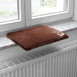 PRETTY KITTY Cat Window Bed 32x41cm: Knuffelig Kattenbed Voor De Vensterbank, Premium Kattenbed Fluffy Voor Het Raam, Vensterbank Kat - Wasbaar, Vensterbank Kat -Huisdierbenodigdheden Korting 1200x1200 3315
