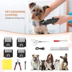Merkloos Hondentondeuse, Hundeschermaschine / Dog Clippers - Dierenhaartrimmer, Hondentondeuse Kit Hond Verzorging -Huisdierbenodigdheden Korting 1200x1200 332