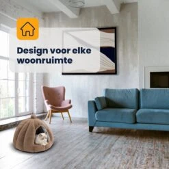 MIRO Katten Huis - Kattenhuizen - Kattenhok - Kattenmand - Dierenhuis - Extra Zacht - Bruin 22 MIRO Katten Huis - Kattenhuizen - Kattenhok - Kattenmand - Dierenhuis - Extra Zacht - Bruin -Huisdierbenodigdheden Korting 1200x1200 3345