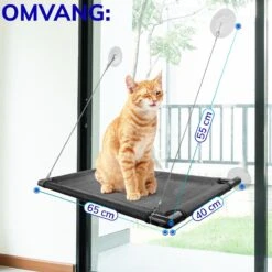 Kattenhangmat - Hangmat Kat- Kattenhangmat Raam – Kattenbed - Kattenhangmand - Kattenkussen -Huisdierbenodigdheden Korting 1200x1200 3363