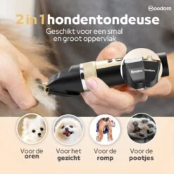 Woodoro Professionele 2-in-1 Hondentondeuse Voor Dikke Vacht – Draadloze Honden Tondeuse & Hondentrimmer – Stille Tondeuse Katten & Honden Trimset 13 Woodoro Professionele 2-in-1 Hondentondeuse Voor Dikke Vacht – Draadloze Honden Tondeuse & Hondentrimmer – Stille Tondeuse Katten & Honden Trimset -Huisdierbenodigdheden Korting 1200x1200 339