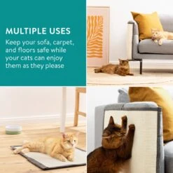 Navaris Katten Krabmat - Bescherming Van Meubels - Voor Banken En Stoelen - Krabbescherming - Rechtsdraaiend 24 Navaris Katten Krabmat - Bescherming Van Meubels - Voor Banken En Stoelen - Krabbescherming - Rechtsdraaiend -Huisdierbenodigdheden Korting 1200x1200 3464