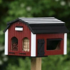 Wildlife Garden Foderlada - Vogelvoederhuisje - Rood - 32 Cm X 25 Cm X 21,5 Cm -Huisdierbenodigdheden Korting 1200x1200 3486