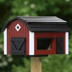 Wildlife Garden Foderlada - Vogelvoederhuisje - Rood - 32 Cm X 25 Cm X 21,5 Cm -Huisdierbenodigdheden Korting 1200x1200 3487