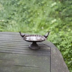 ESSCHERT DESIGN Best For Birds Gietijzeren Vogelbad - Bruin - 21 X 15 X 12 Cm -Huisdierbenodigdheden Korting 1200x1200 3498