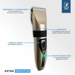 Professionele 2-in-1 Hondentondeuse Voor Dikke Vacht – Draadloze Honden Tondeuse & Hondentrimmer – Stille Tondeuse Katten & Honden Trimset 11 Professionele 2-in-1 Hondentondeuse Voor Dikke Vacht – Draadloze Honden Tondeuse & Hondentrimmer – Stille Tondeuse Katten & Honden Trimset -Huisdierbenodigdheden Korting 1200x1200 366