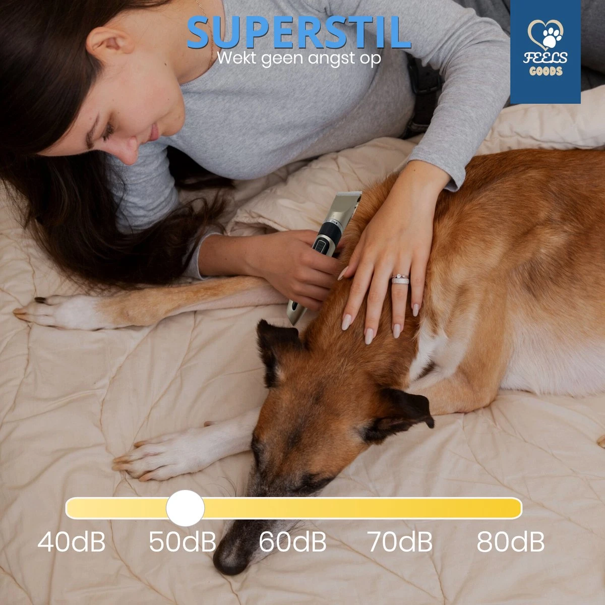 Professionele 2-in-1 Hondentondeuse Voor Dikke Vacht – Draadloze Honden Tondeuse & Hondentrimmer – Stille Tondeuse Katten & Honden Trimset 7 Professionele 2-in-1 Hondentondeuse Voor Dikke Vacht – Draadloze Honden Tondeuse & Hondentrimmer – Stille Tondeuse Katten & Honden Trimset - Image 5