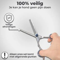 VoordeelShop 7-Delige Huisdier Knipset Met Etui - Trimmen Hond - Honden Schaar - Effileerschaar Hond - Huisdier Trimmer - Huisdier Knippen - Knipschaar Haar - Haar Schaar - Kapper - Kapperset - Scharenset -Huisdierbenodigdheden Korting 1200x1200 387