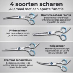 VoordeelShop 7-Delige Huisdier Knipset Met Etui - Trimmen Hond - Honden Schaar - Effileerschaar Hond - Huisdier Trimmer - Huisdier Knippen - Knipschaar Haar - Haar Schaar - Kapper - Kapperset - Scharenset -Huisdierbenodigdheden Korting 1200x1200 392