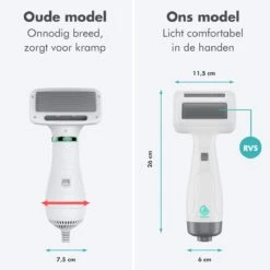 BURCH PetCare Ace - Waterblazer Voor Honden - Handzame Hondenföhn - RVS Borstel - 500W 16 BURCH PetCare Ace - Waterblazer Voor Honden - Handzame Hondenföhn - RVS Borstel - 500W -Huisdierbenodigdheden Korting 1200x1200 442