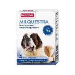 Beaphar Milquestra Kleine Hond/Puppy - Ontwormingsmiddel - 2 Tabletten 13 Beaphar Milquestra Kleine Hond/Puppy - Ontwormingsmiddel - 2 Tabletten -Huisdierbenodigdheden Korting 1200x1200 45