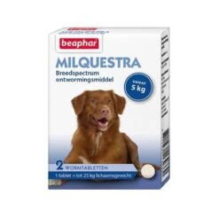Beaphar Milquestra Kleine Hond/Puppy - Ontwormingsmiddel - 2 Tabletten 14 Beaphar Milquestra Kleine Hond/Puppy - Ontwormingsmiddel - 2 Tabletten -Huisdierbenodigdheden Korting 1200x1200 46