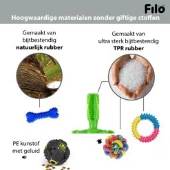 Filo Honden Speelgoed Set 14 Stuks - Hondenspeeltjes Knuffel - Hondenbal - Flostouw - Bot - Frisbee - Hondentouw - Hondenspeelgoed Intelligentie - Kauwspeelgoed Hond En Puppy - Bijtspeelgoed Hondenknuffel - Hondenspeeltje Met Piep 21 Filo Honden Speelgoed Set 14 Stuks - Hondenspeeltjes Knuffel - Hondenbal - Flostouw - Bot - Frisbee - Hondentouw - Hondenspeelgoed Intelligentie - Kauwspeelgoed Hond En Puppy - Bijtspeelgoed Hondenknuffel - Hondenspeeltje Met Piep -Huisdierbenodigdheden Korting 1200x1200 5