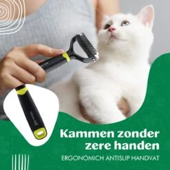 Mister Mill 2 Zijdige Ondervacht Kam Plus Slicker Borstel - Honden/Katten Kam - Voordeel Set 40 Mister Mill 2 Zijdige Ondervacht Kam Plus Slicker Borstel - Honden/Katten Kam - Voordeel Set -Huisdierbenodigdheden Korting 1200x1200 508