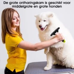 Mister Mill Trimhark - Hondenkam Kattenkam - Dierenkam 6,6 CM -Huisdierbenodigdheden Korting 1200x1200 514