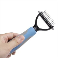 Ontharing Kam Voor Honden Kat Ontklitter Bont Trimmen Dematting Deshedding Grooming Brush Tool Voor Matted Lang Haar Krullend Huisdier -Huisdierbenodigdheden Korting 1200x1200 515