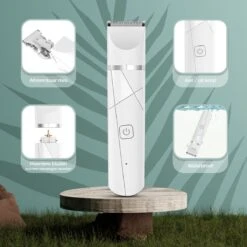 Revo Goods Professionele 4 In 1 Hondentondeuse Set -Ideaal Voor Honden En Andere Huisdieren - Slijper Inbegrepen -Draadloos - Ultra Stil -Huisdierbenodigdheden Korting 1200x1200 606