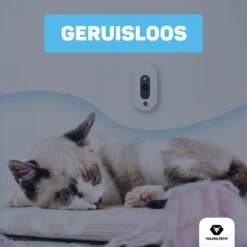 Vulpes Pets® Kattenbak Geurverdrijver PRO - Ozon En Negatieve Ionen Functie - Infraroodsensor - Oplaadbaar - Geurverwijderaar - Air Eliminator - Wit -Huisdierbenodigdheden Korting 1200x1200 609