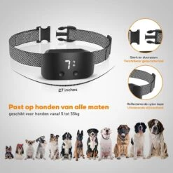 Salvano Anti Blafband - Blafband Voor Honden - Opvoedingshalsbanden - Voor Kleine En Grote Honden - Anti Blafband Zonder Schok- Oplaadbaar - Anti Blaf Apparaat - Blafband - Diervriendelijk 14 Salvano Anti Blafband - Blafband Voor Honden - Opvoedingshalsbanden - Voor Kleine En Grote Honden - Anti Blafband Zonder Schok- Oplaadbaar - Anti Blaf Apparaat - Blafband - Diervriendelijk -Huisdierbenodigdheden Korting 1200x1200 615