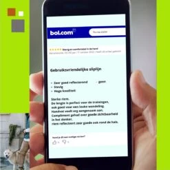 1FORME Hondenriem 15-30kg - Sliplijn Hond REFLECTEREND 2m, Ø 1.2cm - Jachtlijn 2 Ergonomische Handvaten - Dubbel Stop -Huisdierbenodigdheden Korting 1200x1200 63