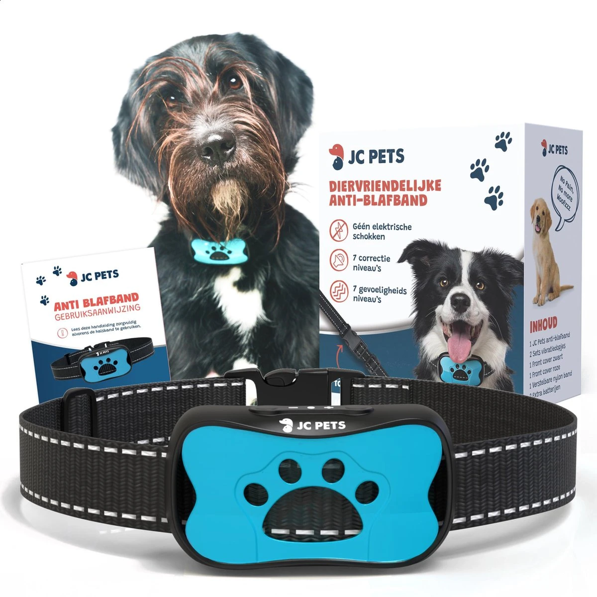 Anti Blafband - Blafband Voor Honden - Anti Blaf Apparaat - Blafband - Diervriendelijk & Zonder Schok 3 Anti Blafband - Blafband Voor Honden - Anti Blaf Apparaat - Blafband - Diervriendelijk & Zonder Schok