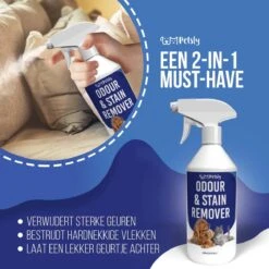 Petsly Odour & Stain Remover - Geurverwijderaars - Urine Vlekken Verwijderen Urinegeur Verwijderen Met Plantaardige Enzymen - 1L -Huisdierbenodigdheden Korting 1200x1200 658