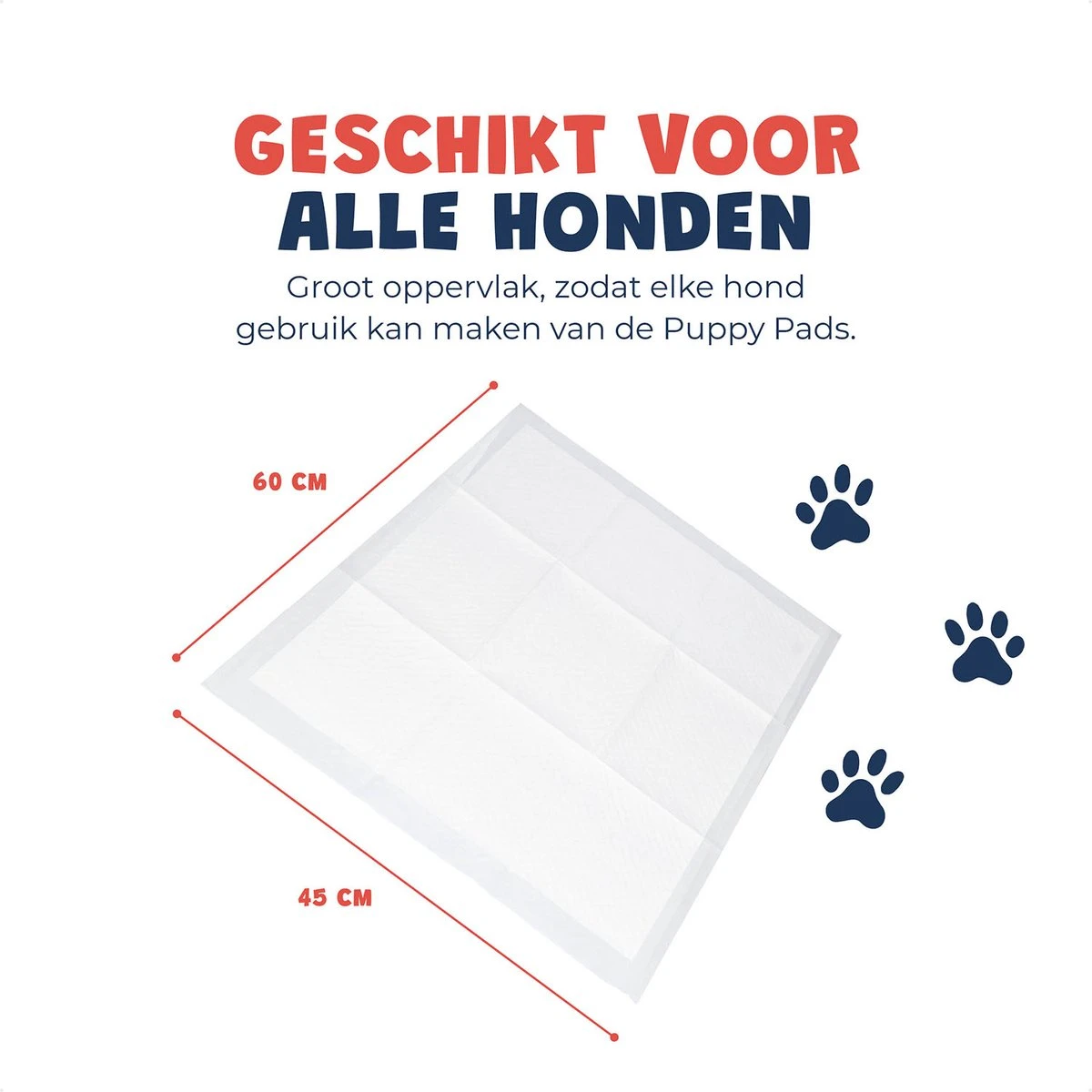 JC Pets Premium Puppy Training Pads - Hondentoilet - Zindelijkheidstraining Hond - 100 Stuks - 60 X 45 Cm 9 JC Pets Premium Puppy Training Pads - Hondentoilet - Zindelijkheidstraining Hond - 100 Stuks - 60 X 45 Cm - Image 7