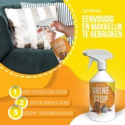 Petsly Urine Stop Spray - Dierentoilet - Voor Zindelijkheid Training, Puppytraining. Voorkomt Markeren - 500ml -Huisdierbenodigdheden Korting 1200x1200 684