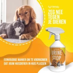 Petsly Urine Stop Spray - Dierentoilet - Voor Zindelijkheid Training, Puppytraining. Voorkomt Markeren - 500ml -Huisdierbenodigdheden Korting 1200x1200 685