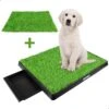AWEMOZ Hondentoilet Kunstgras - Met 2 Matten En Opvangbak - 64x52x7,5cm - Puppy Pads - Zindelijkheidstraining Hond - Training Pads - Indoor / Outdoor Honden Toilet 2 AWEMOZ Hondentoilet Kunstgras - Met 2 Matten En Opvangbak - 64x52x7,5cm - Puppy Pads - Zindelijkheidstraining Hond - Training Pads - Indoor / Outdoor Honden Toilet -Huisdierbenodigdheden Korting 1200x1200 709