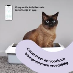 Pettadore Air Insight - Kattenbak Geurverdrijver & Teller - Actieve Zuurstof En Ionen - Oplaadbaar - Met App -Huisdierbenodigdheden Korting 1200x1200 733