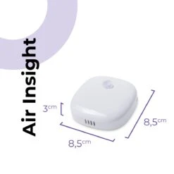 Pettadore Air Insight - Kattenbak Geurverdrijver & Teller - Actieve Zuurstof En Ionen - Oplaadbaar - Met App -Huisdierbenodigdheden Korting 1200x1200 739