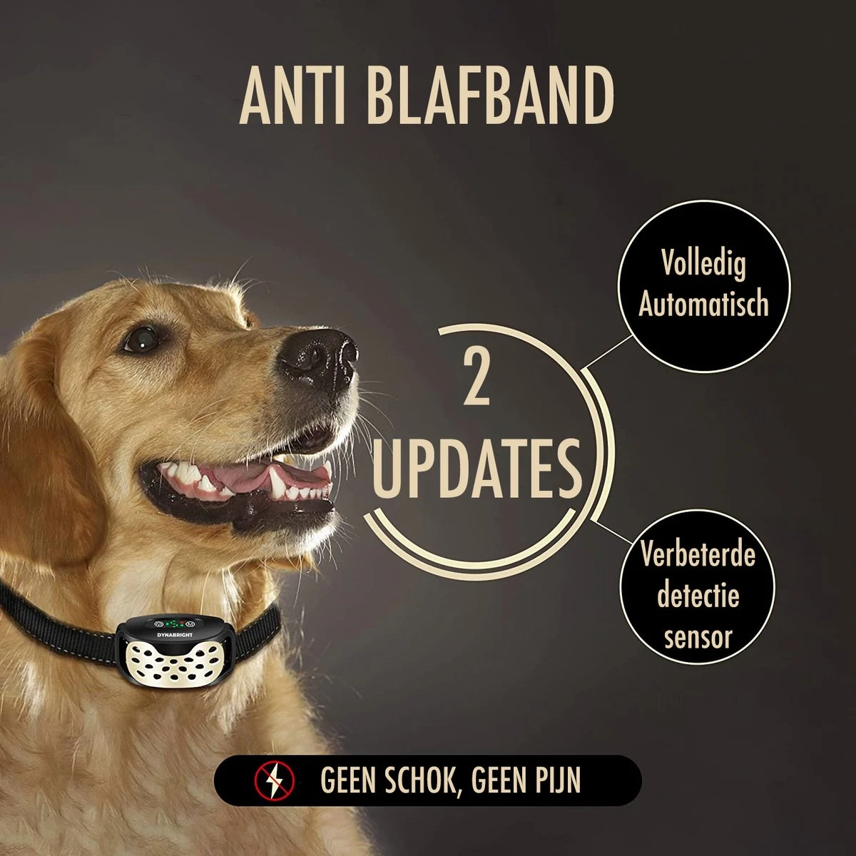 DynaBright Anti Blafband Voor Honden - 3-70KG - Diervriendelijk - Zonder Schok - Vibratie En Audio - Anti Blaf Band 7 DynaBright Anti Blafband Voor Honden - 3-70KG - Diervriendelijk - Zonder Schok - Vibratie En Audio - Anti Blaf Band - Image 5