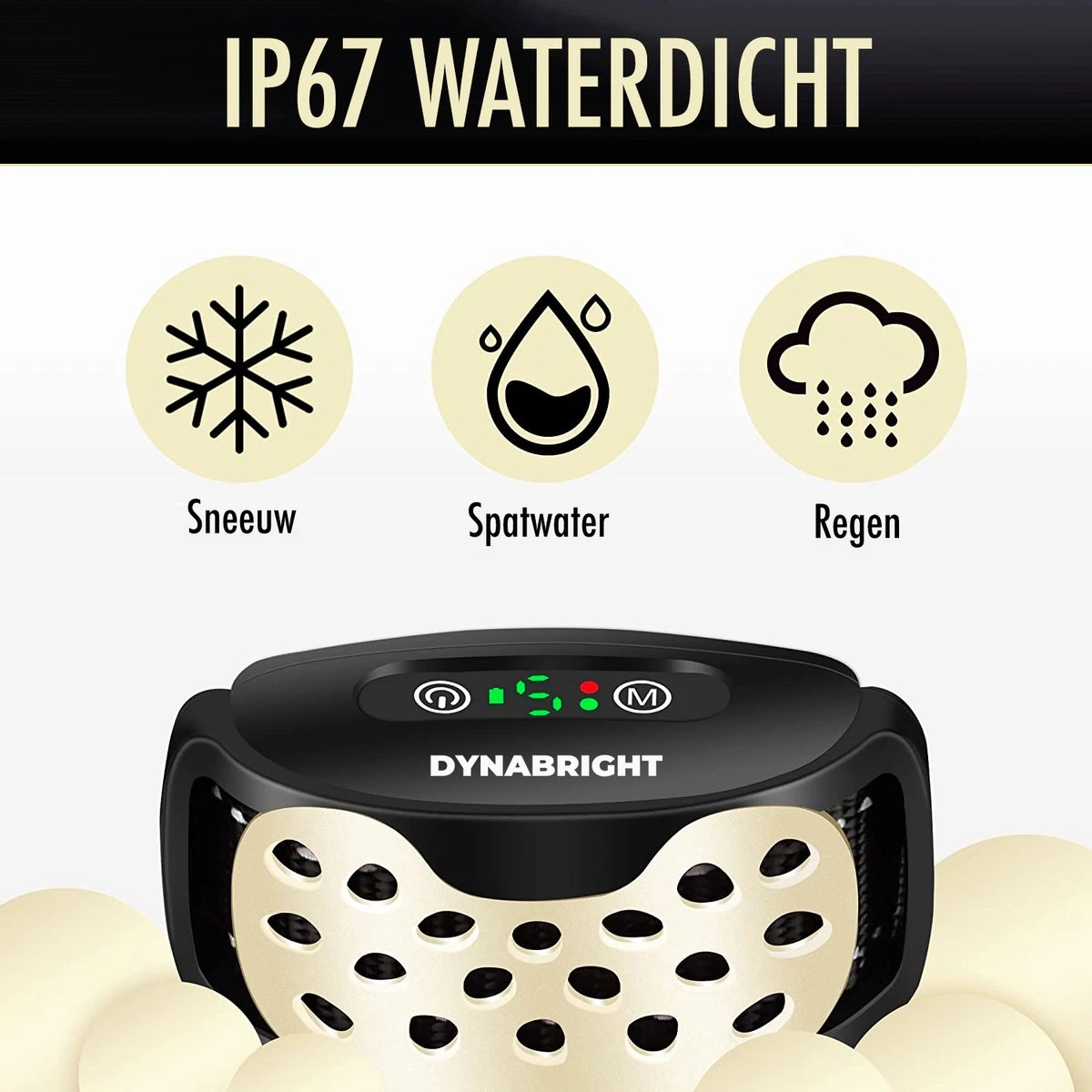 DynaBright Anti Blafband Voor Honden - 3-70KG - Diervriendelijk - Zonder Schok - Vibratie En Audio - Anti Blaf Band 8 DynaBright Anti Blafband Voor Honden - 3-70KG - Diervriendelijk - Zonder Schok - Vibratie En Audio - Anti Blaf Band - Image 6