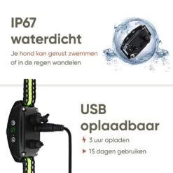 Premium Anti Blafband - Diervriendelijke Opvoedingshalsband Zonder Schok - Trainingshalsband Voor Grote En Kleine Honden - Anti Blaf Band - Correctie Halsband -Huisdierbenodigdheden Korting 1200x1200 802