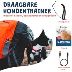 JC Pets Ultrasone Anti Blaf Apparaat Voor Kleine En Grote Honden - Oplaadbaar - Alternatief Anti Blafband Voor Honden - Diervriendelijk & Zonder Schok -Huisdierbenodigdheden Korting 1200x1200 810