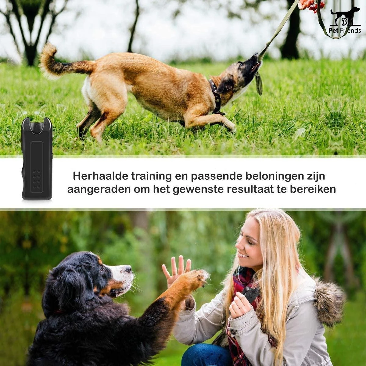 PetFriends Diervriendelijk Ultrasoon Anti Blaf Apparaat Voor Honden - Zonder Schok - Anti Blafband Alternatief - Incl. Batterij 7 PetFriends Diervriendelijk Ultrasoon Anti Blaf Apparaat Voor Honden - Zonder Schok - Anti Blafband Alternatief - Incl. Batterij - Image 5