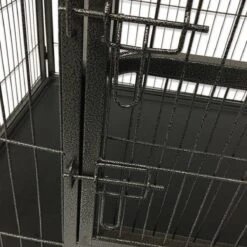 MaxxPet Puppyren - Hondenbench - Puppykennel - Hondenren - 125 X 78 X 80 Cm - Zwart -Huisdierbenodigdheden Korting 1200x1200 834