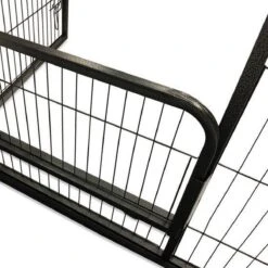 MaxxPet Puppyren - Hondenbench - Puppykennel - Hondenren - 125 X 78 X 80 Cm - Zwart -Huisdierbenodigdheden Korting 1200x1200 836