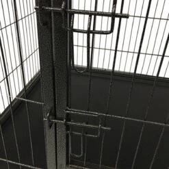 MaxxPet Puppyren - Hondenbench - Puppykennel - Hondenren - 125 X 78 X 80 Cm - Zwart -Huisdierbenodigdheden Korting 1200x1200 837