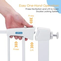 Nobleza 47B4V - Hondenhek - Metaal - H76 X L75-82 Cm - Wit -Huisdierbenodigdheden Korting 1200x1200 890