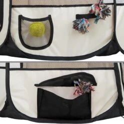 Opvouwbare Puppyren - Puppytent - 115 X 115 Cm - Gratis Drinkbak En Draagtas -Huisdierbenodigdheden Korting 1200x1200 927