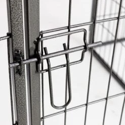 Merkloos Premium Puppyren - 80 Cm Hoog - 640 Cm Omtrek - Hondenren - Hondenhok - Grijs Hamerslag -Huisdierbenodigdheden Korting 1200x1200 932