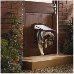 Petsafe 757 Hondenluik - Medium - Zilver/Tranparant -Huisdierbenodigdheden Korting 1200x1200 961