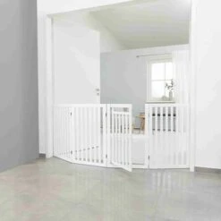 Trixie Hondenhek Met Deur Wit - 60-160 X 81 CM 16 Trixie Hondenhek Met Deur Wit - 60-160 X 81 CM -Huisdierbenodigdheden Korting 1200x1200 963