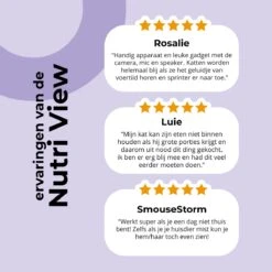 Pettadore Nutri View - Voerautomaat Kat/Hond - Smart Met Camera En App - Wit - 3.7 L -Huisdierbenodigdheden Korting 1200x1200 993