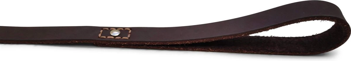 Hondenriem - 180 Cm – Bruine Riem - Leren Hondenriem Met Stiksels – 100% Volnerfleer - Hond 6 Hondenriem - 180 Cm – Bruine Riem - Leren Hondenriem Met Stiksels – 100% Volnerfleer - Hond - Image 4