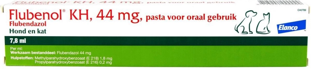 Janssen Flubenol Pasta Hond/kat - 1 St à 7,5 Ml 6 Janssen Flubenol Pasta Hond/kat - 1 St à 7,5 Ml - Image 4